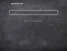 Tablet Screenshot of gwyniebee.com